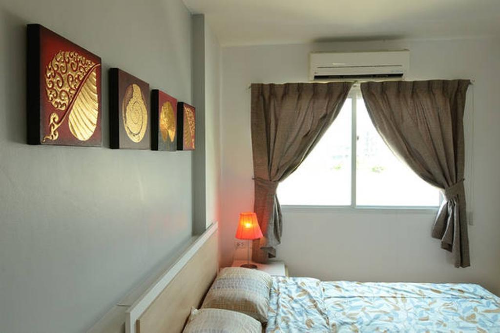 1Br Condo 5 Min To Bts 1000Mbps Fiber Wi-Fi 曼谷 外观 照片